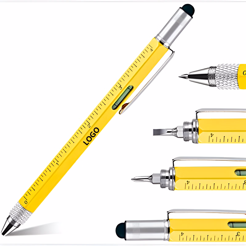 6 In 1 Multifuction Pen