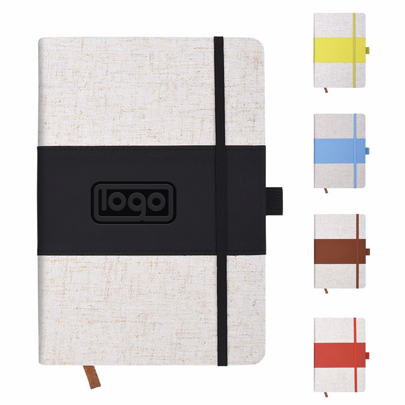 A5 PU Leather 200-Page Notebook