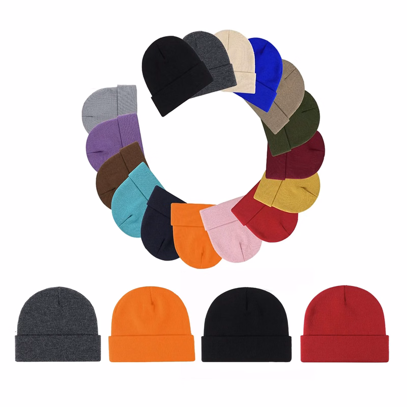 Knit Acrylic Beanie