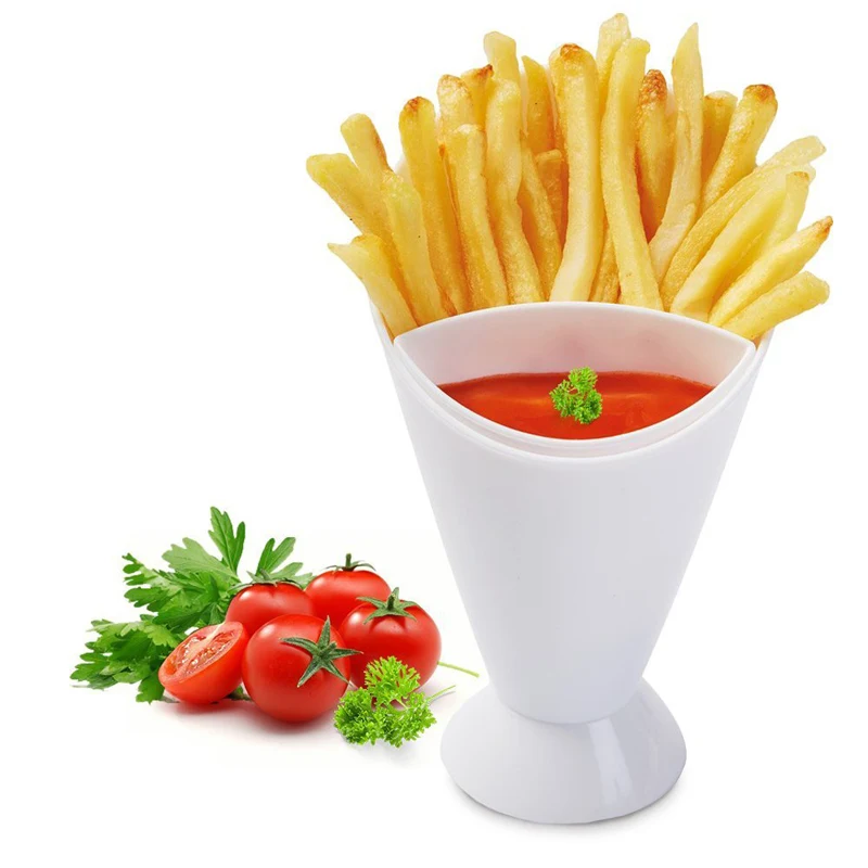 Kitchen Potato Tool Tableware French Fry Cone with Remove 1