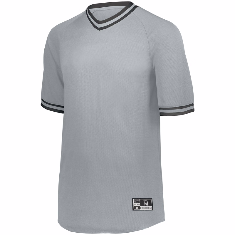 Youth Retro V-Neck Baseball Jersey