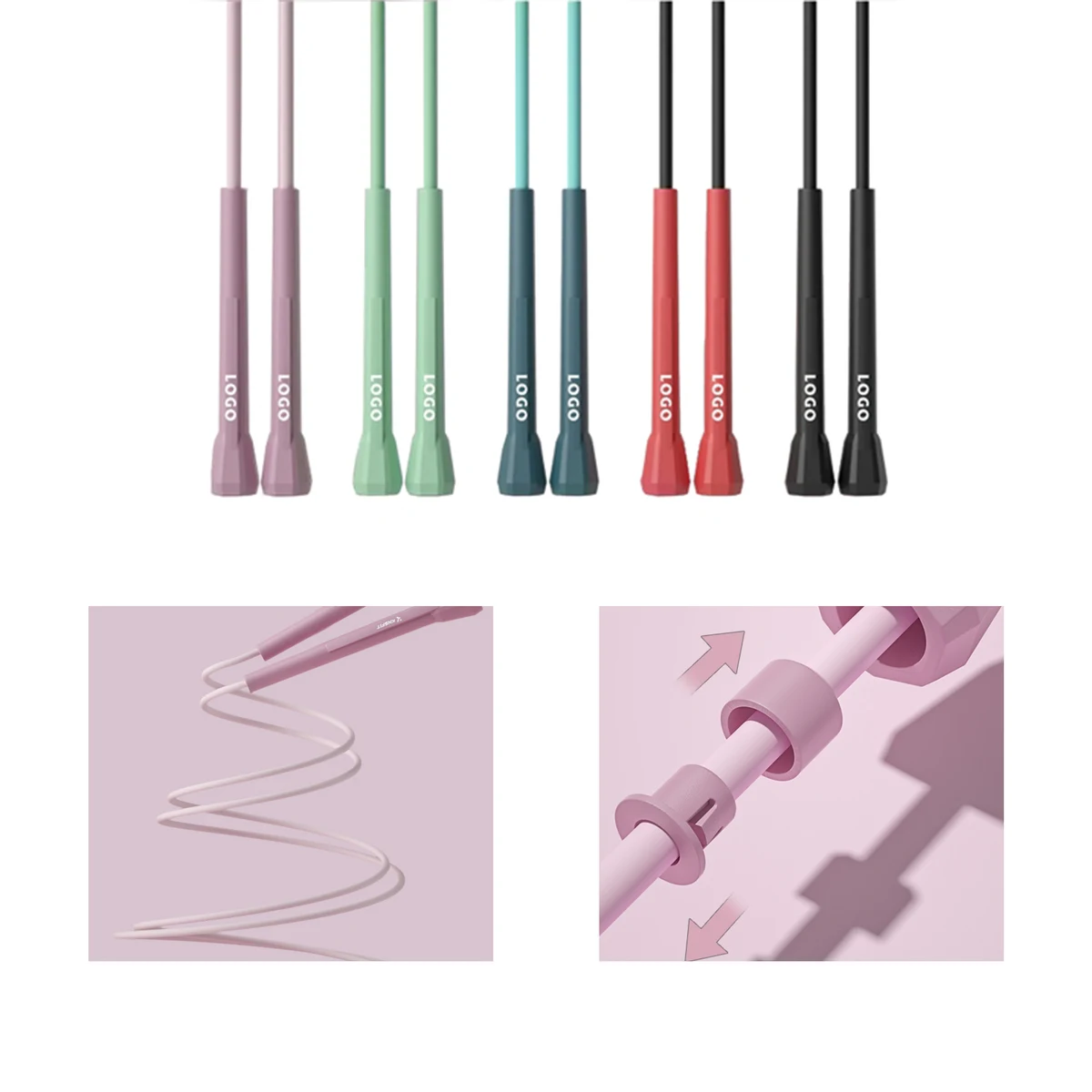 Versatile Adjustable - Length Training Jump Rope 1
