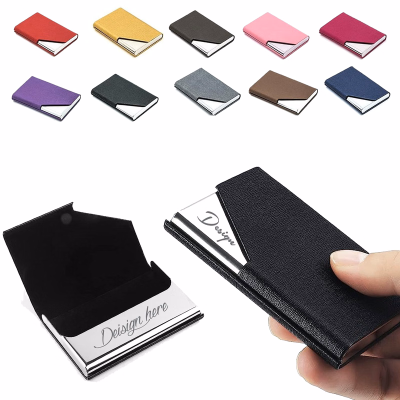 MOQ50 Luxury Aluminum Magnetic Card Organizer