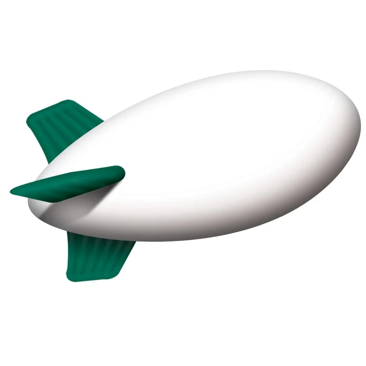 Helium Inflated Blimp, Full-Digital Imprint -16'L x 06'Dia 1