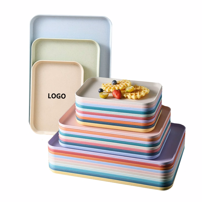 Lightweight Wheat Straw Dinner Plate