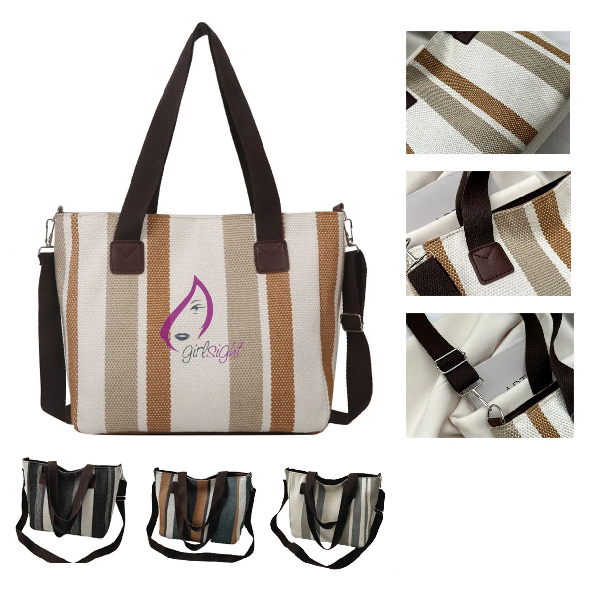 LCanvas Tote Bag, custom tote bag with logo imprint 1