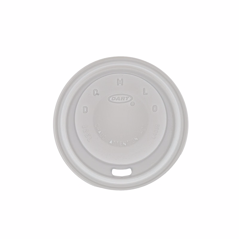 12 oz Foam Cup Domed Lid White