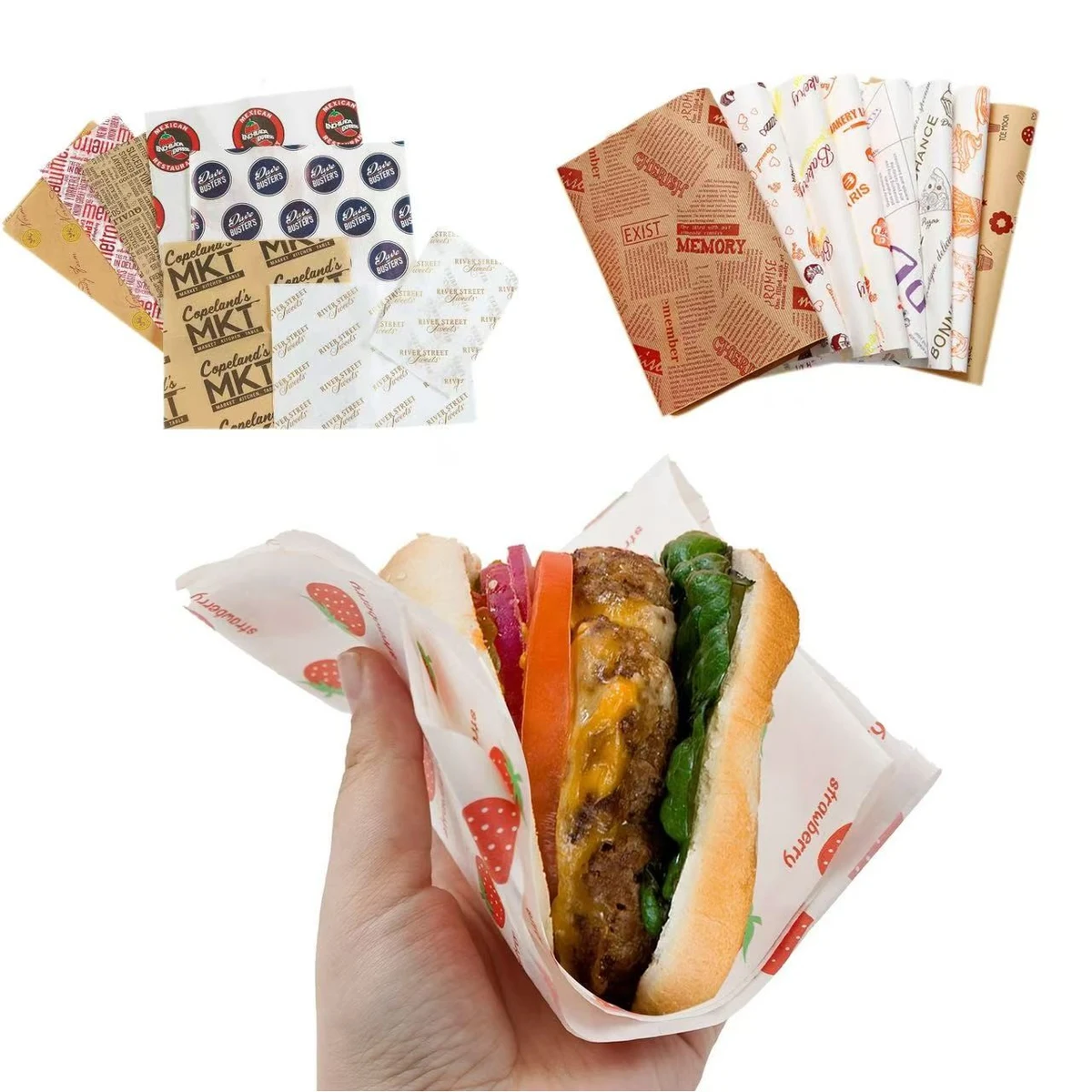 MOQ50 Fat-Resistant Food Packaging 1