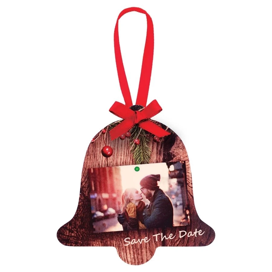 Sublimated Bell Ornament 1