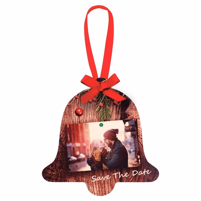 Sublimated Bell Ornament