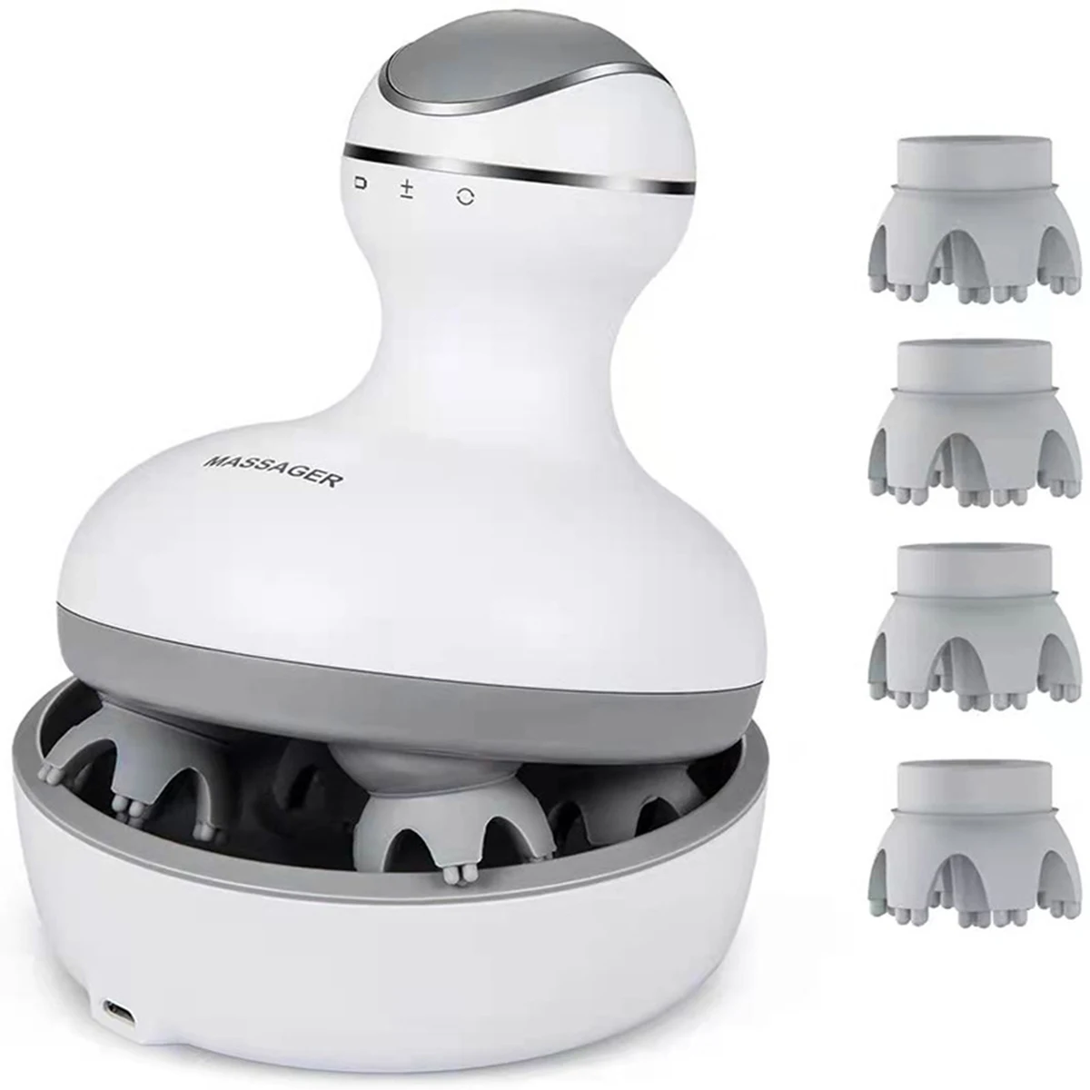 Handled Electric Scalp Massager 1