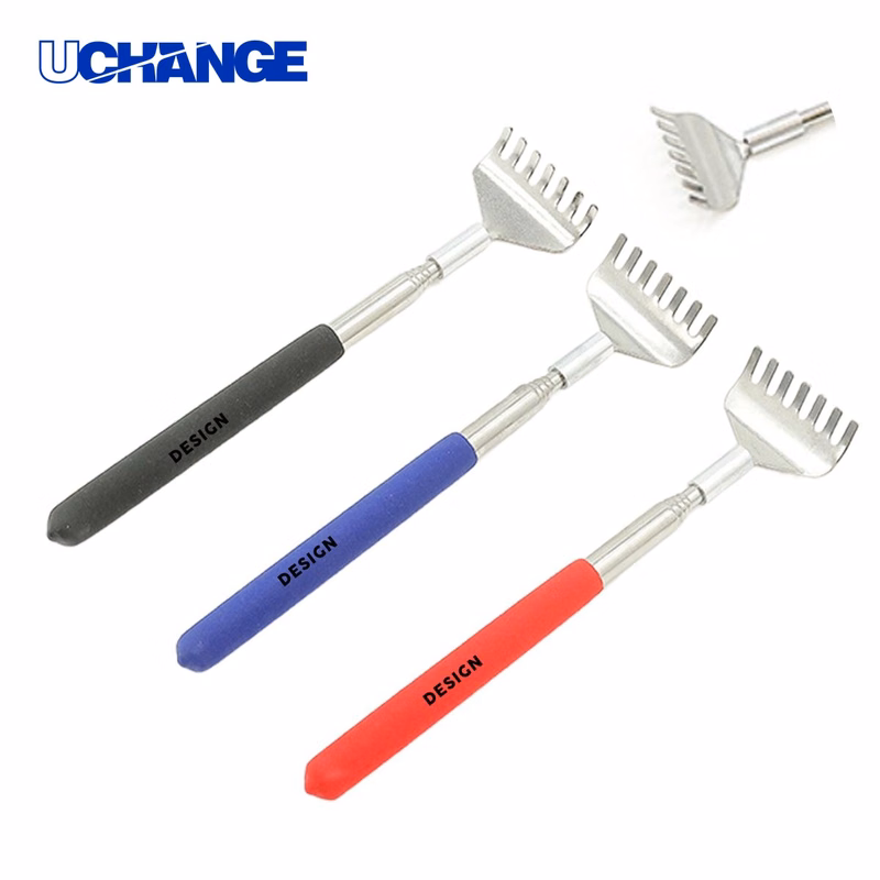 Wellness Retractable Stainless Steel Back Scratcher Tool for Daily Use