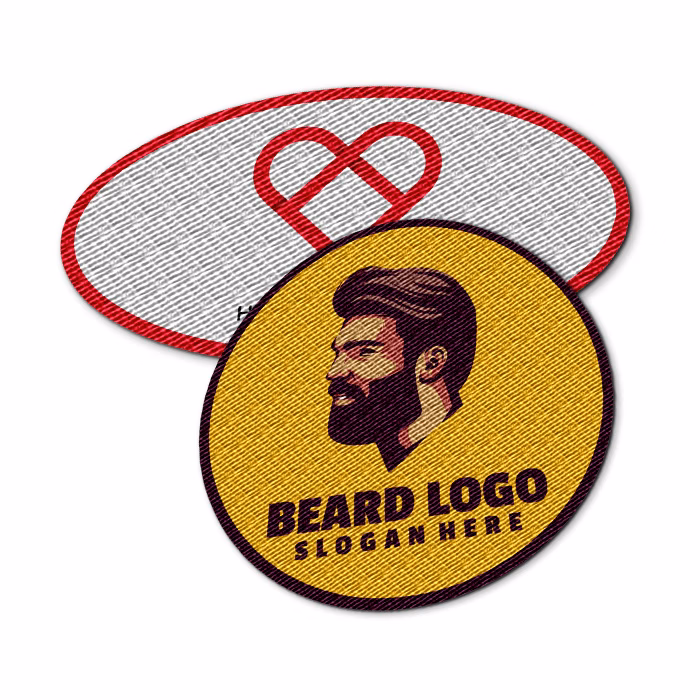 4.5" Woven Patches