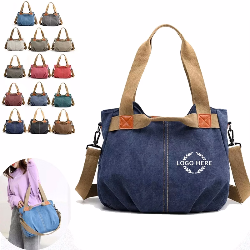 3 In 1 Women's Vintage Canvas Daily Bag