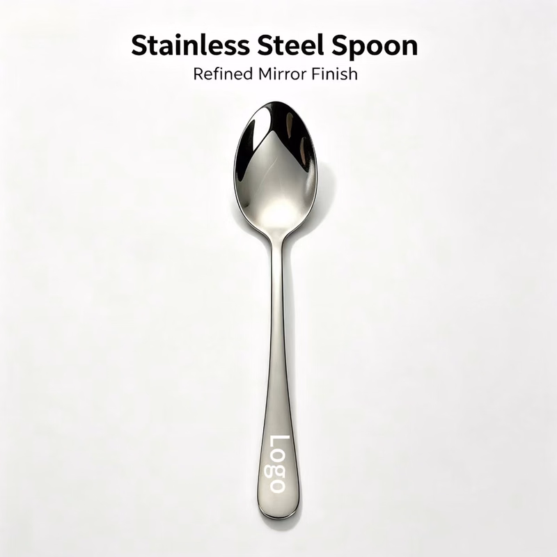 Personalized 304 Stainless Steel Dinner Spoon