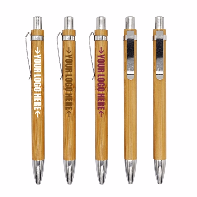 Custom Luxury Bamboo Ballpoint Pen