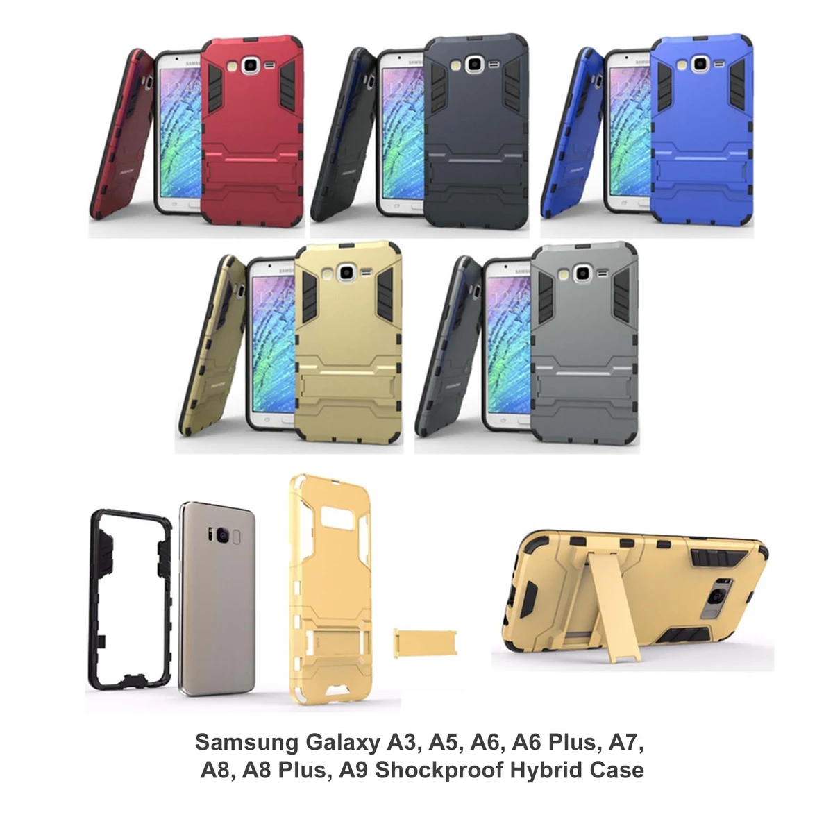 iBank ® Galaxy Shockproof Case for S26, S25, S24, S23, S23FE, S23Plus,S23Ultra 1