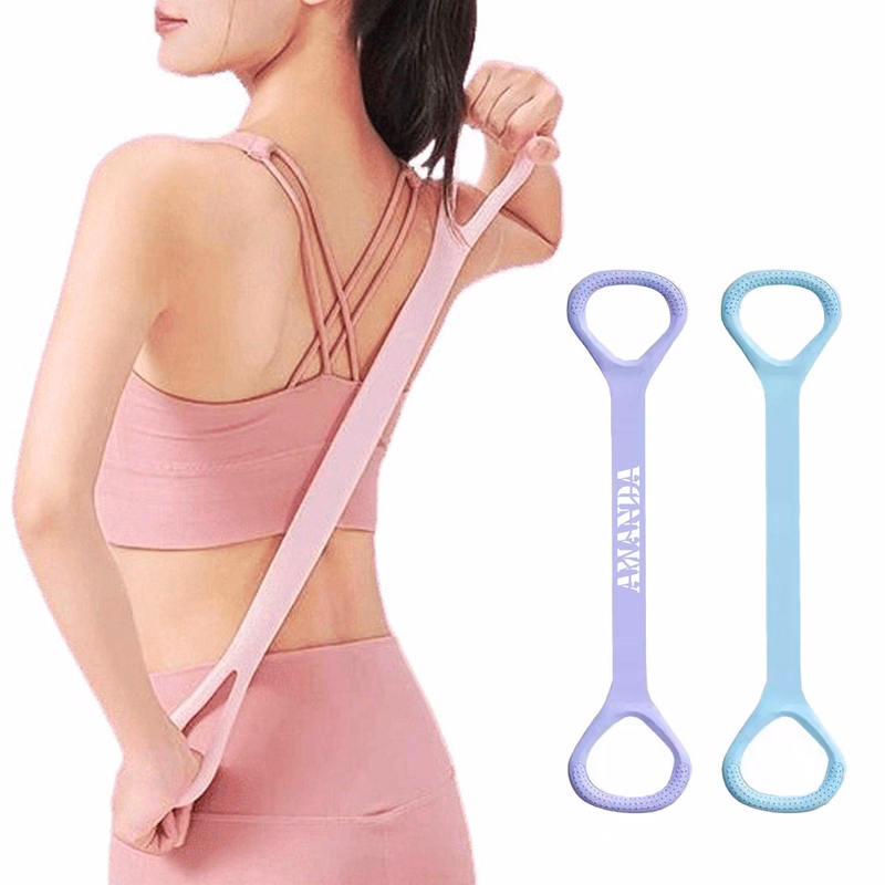 Silicone Yoga Exercise Resistance Band