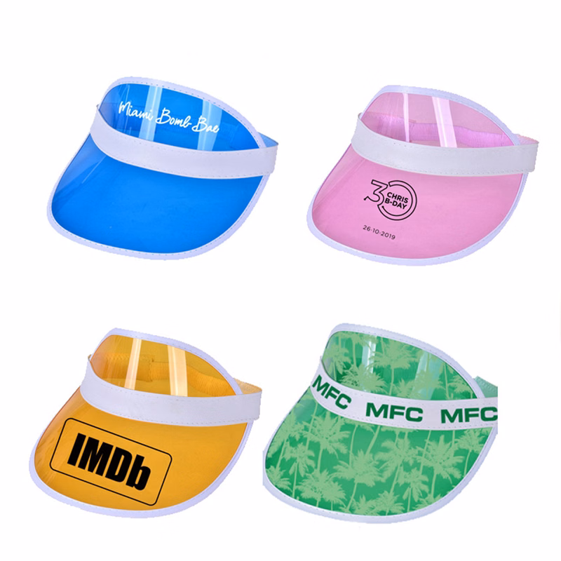 Plastic Clear Sun Visor