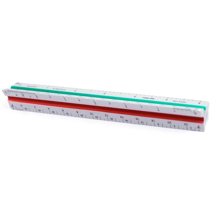 6" Color-Coded Architect Solid Scale 1