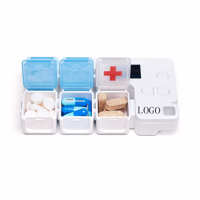 5 Compartment Pillbox with Alarm