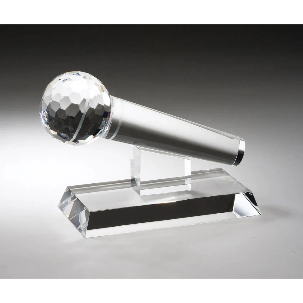Microphone Crystal Award II 1