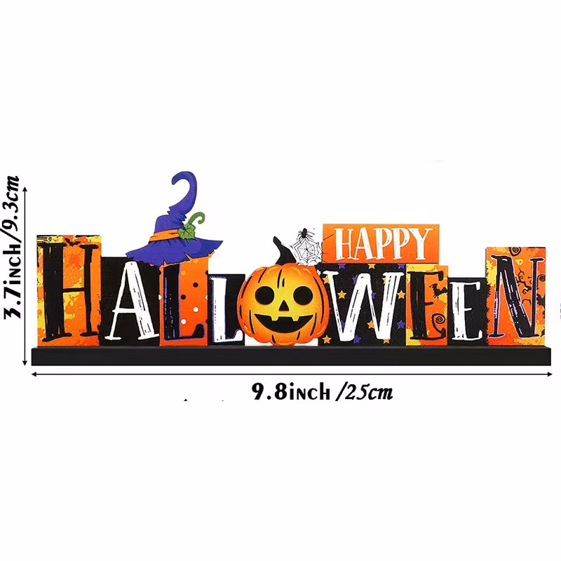 3 Pieces Halloween Table Decorations