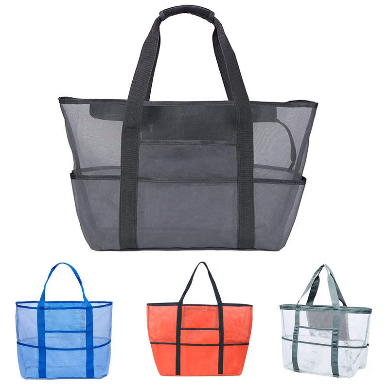 Mesh Open Tote Bag