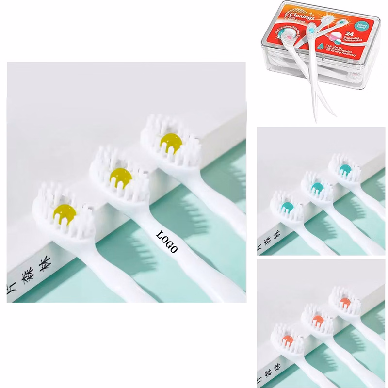 Disposable Toothbrush with Toothpaste
