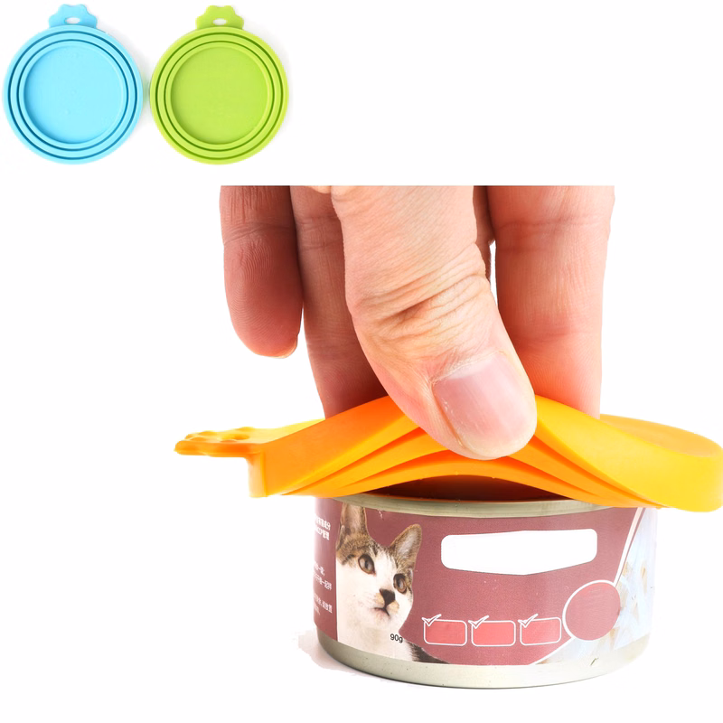Pet Food Can Cover Silicone Can Lids for Dog and Cat Food