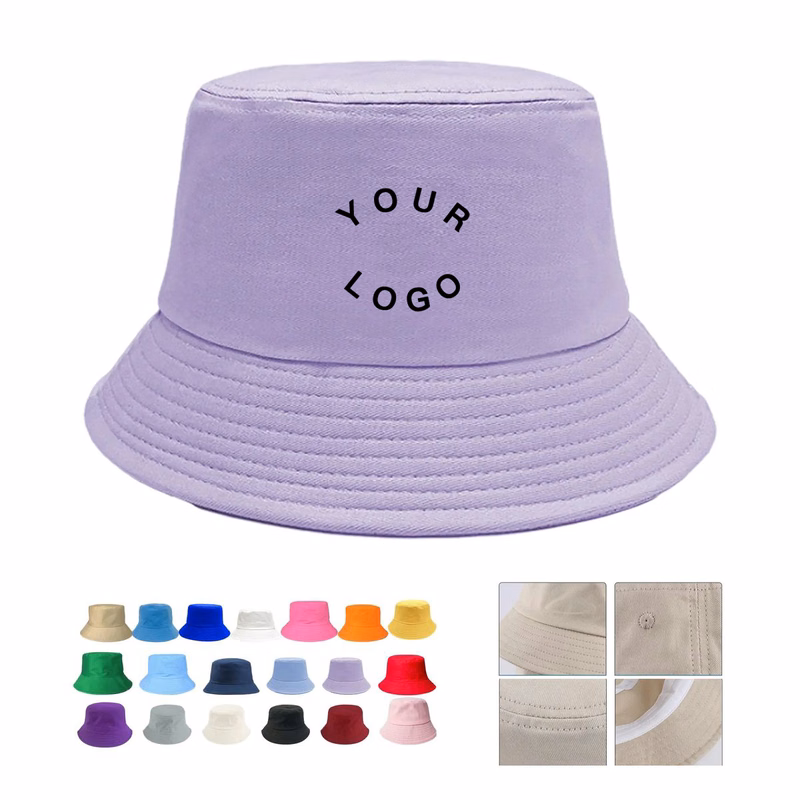 Bucket Hat Cotton Brim Summer 22 Inch
