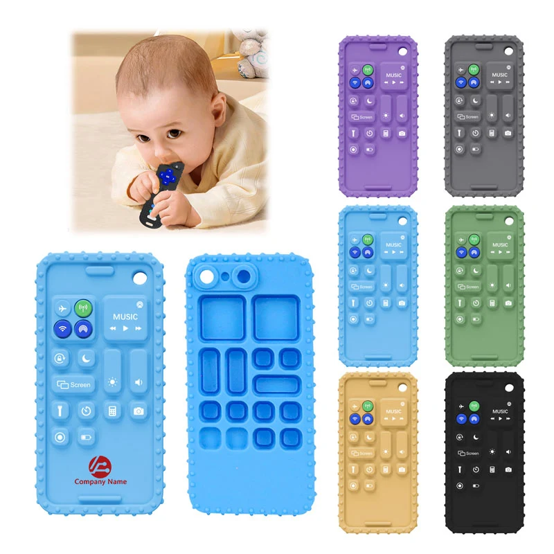 Eco Friendly BPA Free Silicone Baby Teether 1