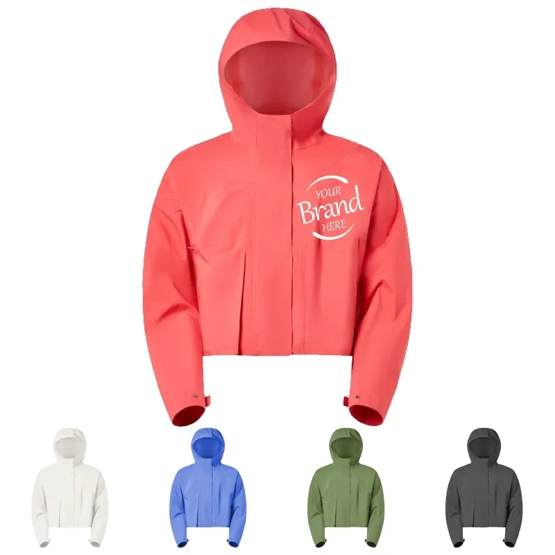 Hooded Rain Jacket Coat 1