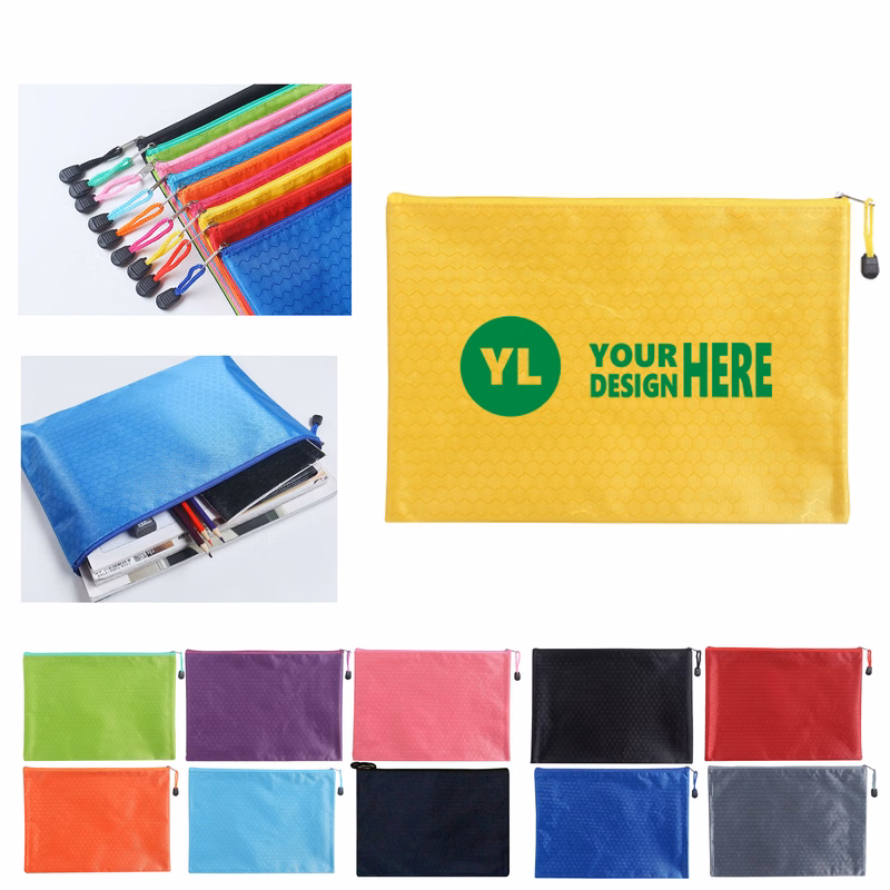 A4 Document Organizer Bags Waterproof File Folders