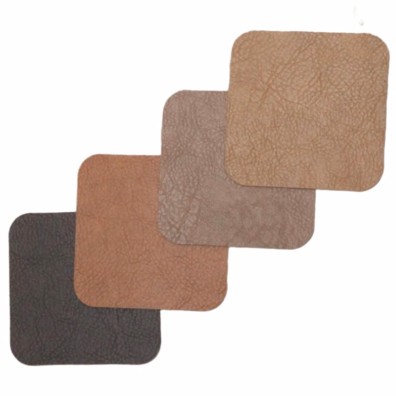 Vintage Leather Drink Coaster