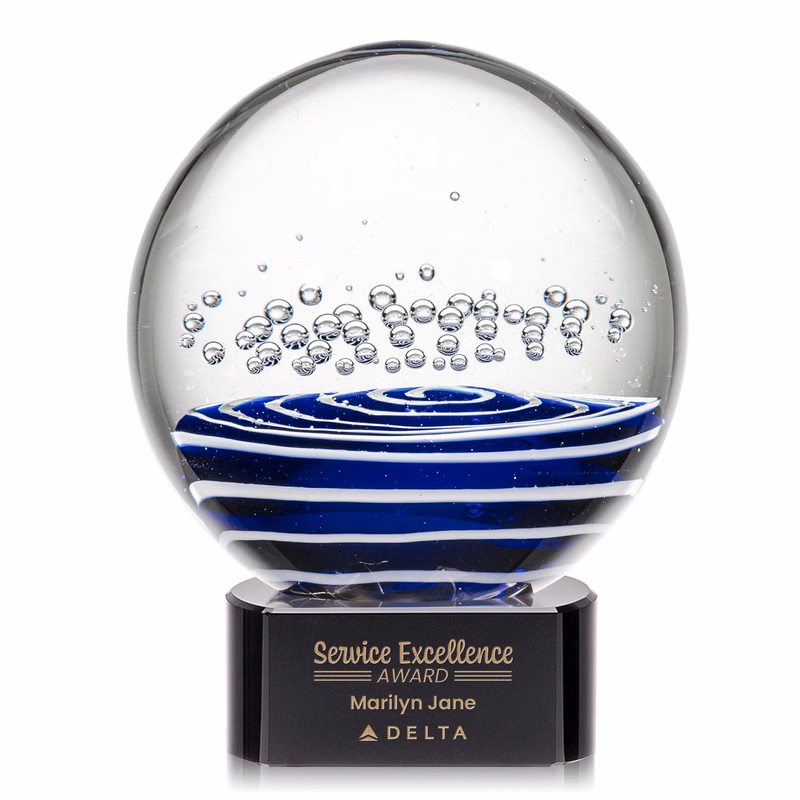 Tranquility Award on Paragon Base - Black