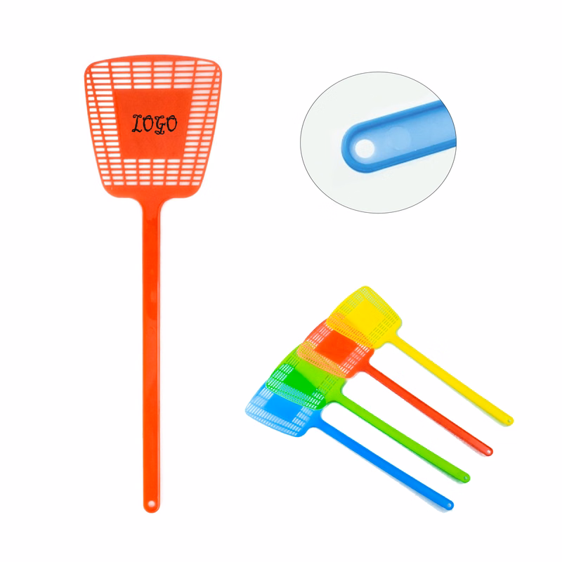 Plastic Lightweight Long Handled Fly Swatter