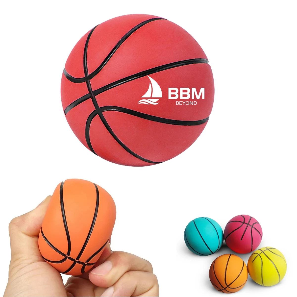 Mini Rubber Hollow Elastic Ball 1