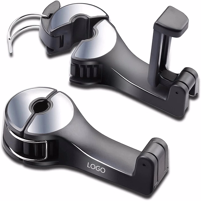 Car Headrest Hidden Hook with Phone Holder