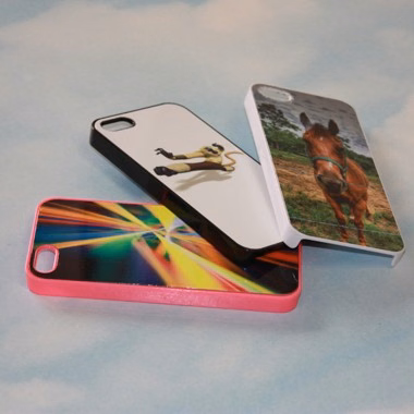 White Frame Iphone 5 Case with White Sublimatable Aluminum Plate for Full Color Sublimation