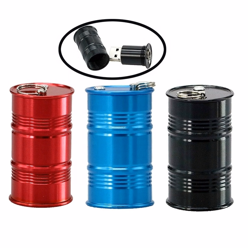 Metal Oil Drum USB Flash Drive