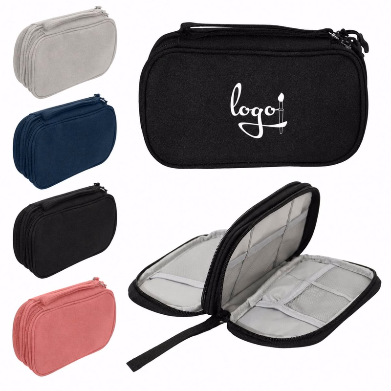 Double Layer Tech Accessories Organizer Bag