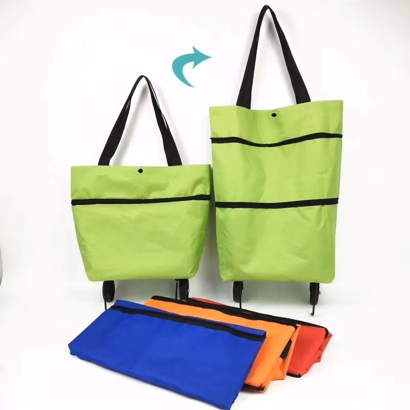 Supermarket Shopping Bag with Wheels