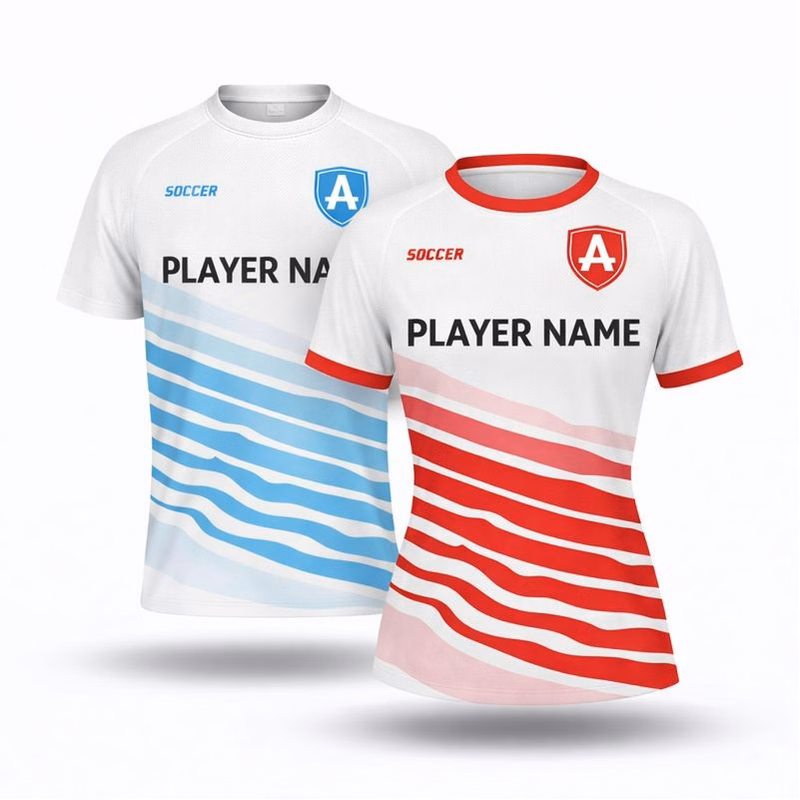 Custom Full Color Sublimated Quick Dry Sports T-Shirt
