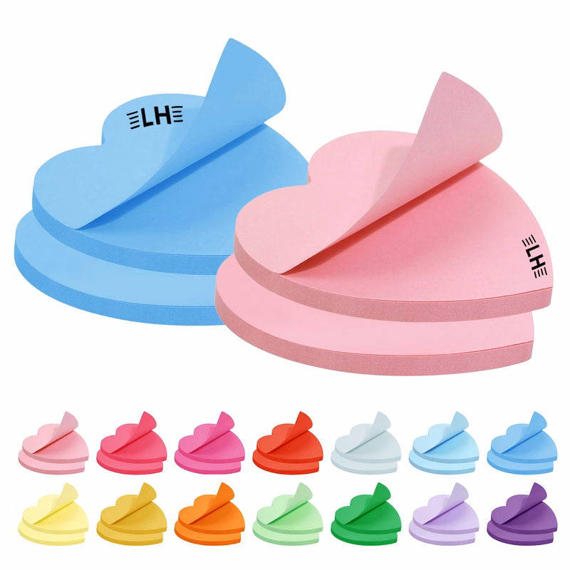 Cordate Sticky Notes