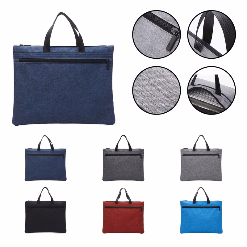 Oxford Zippered Document Carry Bag