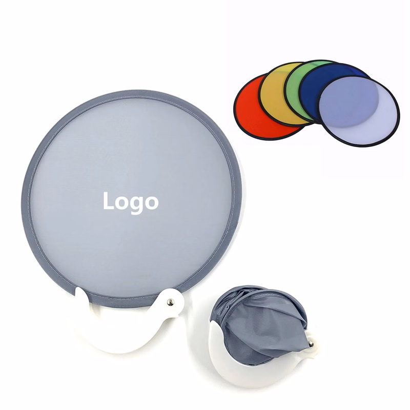 Foldable Nylon Fan With Case