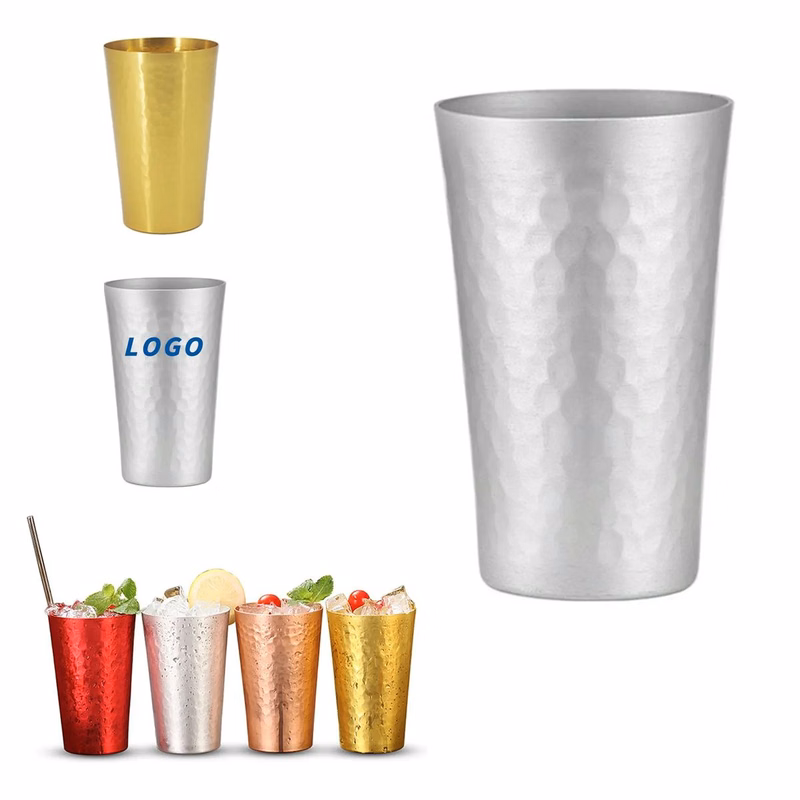 Hammered Cold Drink Aluminum Cup