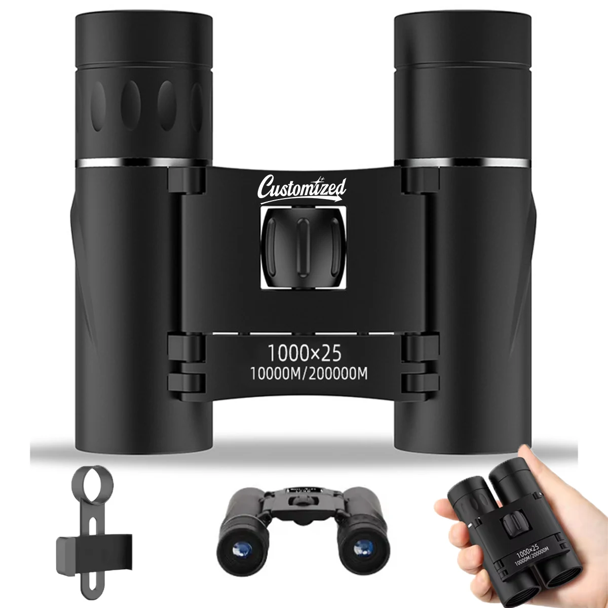 Folding Binoculars Travel Kit with Case 1