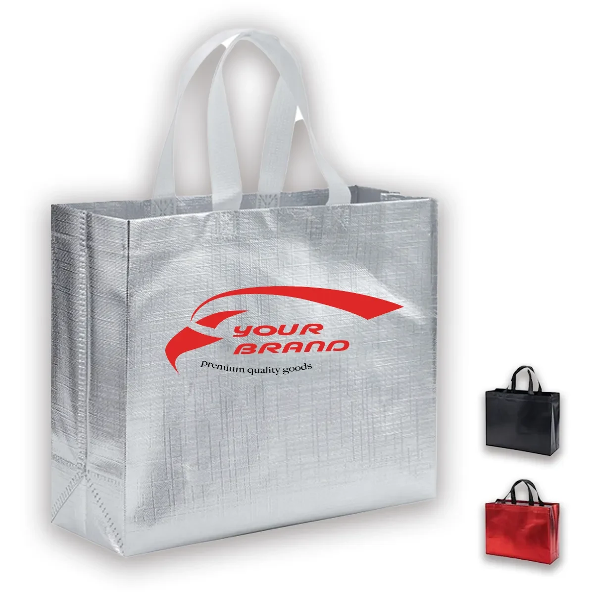 Reusable With Handle Non-Woven Stylish Foldable Shopping Bag 1